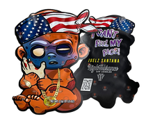 Load image into Gallery viewer, Swag Pack Baby I Can't Feel My Face Cut Out Mylar Bags 3.5g Hight Tolerance ICFMF