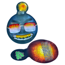 Load image into Gallery viewer, Jokes Up Bombotta Cut Out Mylar Bags 3.5g Bomb Die cut Holographic