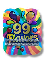 Load image into Gallery viewer, 99 Flavors Mylar Bag 3.5g shape bags