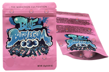 Load image into Gallery viewer, Blue Bubblegum Gelato 3.5g Mylar Bag The Marathon Cultivation- Packaging Only - Black Unicorn Hub
