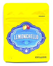 Load image into Gallery viewer, Cookies Lemonchello Mylar Bags 3.5 Grams Smell Proof Resealable Bags w/ Holographic Authenticity Stickers )