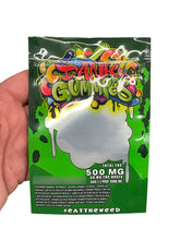 Load image into Gallery viewer, Dank Gummies 500mg Mylar Bag Green-Packaging Only - Black Unicorn Hub