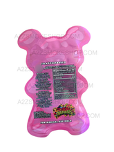 Load image into Gallery viewer, Dank Gummies Cut out 500mg Mylar Bag with window Pink- Packaging Only