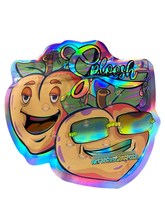 Load image into Gallery viewer, Sploosh Sherb Money Cut Out Mylar Bags 3.5g Holographic