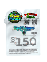 Load image into Gallery viewer, Power Ball Cut Out Mylar Bags 3.5g Holographic