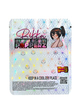 Load image into Gallery viewer, Bubblegum Popperz Rikka By Superdope Mylar Bags 3.5g Holographic NEW Super Hen Tai - Black Unicorn Hub