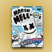 Load image into Gallery viewer, Marshmallows Lato Pop 3.5g Mylar Bag Holographic- Packaging Only High Tolerance - Black Unicorn Hub