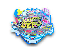 Load image into Gallery viewer, Kandy Depo Frosted FB Mylar Bags 3.5g Holographic