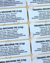 Load image into Gallery viewer, Sprinklez Cinnamon Roll Break Pudding 3.5G Mylar Bags -With stickers and label - Black Unicorn Hub