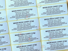 Load image into Gallery viewer, Sprinklez Astroidz Moon Rock 3.5G Mylar Bags -With stickers and label - Black Unicorn Hub