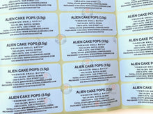 Load image into Gallery viewer, Sprinklez Astroidz Alien Cake Pops 3.5G Mylar Bags -With stickers and label - Black Unicorn Hub