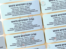 Load image into Gallery viewer, Sprinklez White Mystery Marshmallow 3.5G Mylar Bags -With stickers and label - Black Unicorn Hub