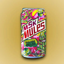 Load image into Gallery viewer, MSK Mules Major Malon 3.5g Mylar Bag Holographic - Black Unicorn Hub