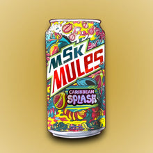 Load image into Gallery viewer, MSK Mules Caribbean Splash 3.5g Mylar Bag Holographic