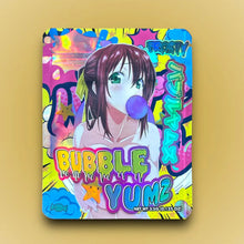 Load image into Gallery viewer, Frosty Bubble Yumz 3.5G Mylar Bags Holographic Stay Frosty - Black Unicorn Hub