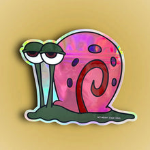 Load image into Gallery viewer, Barnacle Slyme Mameys Bodega Cut Out Mylar Bags 3.5g Die Cut Holographic - Black Unicorn Hub