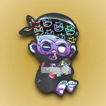 Load image into Gallery viewer, Belaire Pop Boss Baby I Can't Feel My Face Cut Out Mylar Bags 3.5g Hight Tolerance ICFMF - Black Unicorn Hub