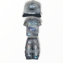 Load image into Gallery viewer, Tier 2 Gear Shifters 3 Piece Set Shape Mylar Bags – Cap, T-Shirt & Pants (3.5g) (Copy)