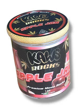 Load image into Gallery viewer, Kawz Exotic Edition Moon Rocks 1oz Glass Jars - Varity Pack 16 Strains in box Empty Jars - Black Unicorn Hub