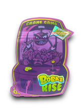 Load image into Gallery viewer, Bobaz Rise Crane Game Kill 3.5G Mylar Bags Holographic cut out - Black Unicorn Hub