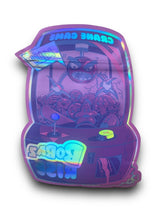 Load image into Gallery viewer, Bobaz Rise Crane Game Kill 3.5G Mylar Bags Holographic cut out - Black Unicorn Hub