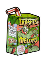 Load image into Gallery viewer, Japanese Melons cut out Mylar zip lock bag 3.5G - Black Unicorn Hub