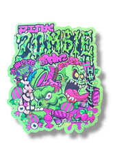 Load image into Gallery viewer, Kandy Depo Pink Brains Mylar Bag 3.5g shape bag - Black Unicorn Hub