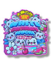 Load image into Gallery viewer, Kandy Depo White Cherry Mochi Mylar Bag 3.5g shape bag - Black Unicorn Hub