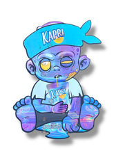 Load image into Gallery viewer, Baby Kapri Sun Mylar Bag 3.5g shape bag