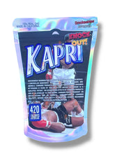 Load image into Gallery viewer, Kapri Knock Out Mylar Bag 3.5g shape bag - Black Unicorn Hub