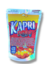 Load image into Gallery viewer, Kapri POP Mylar Bag 3.5g shape bag - Black Unicorn Hub
