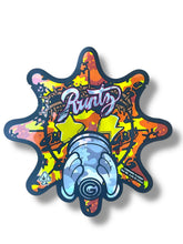 Load image into Gallery viewer, Glow Gang Mylar Bag 3.5g shape bag - Black Unicorn Hub