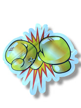 Load image into Gallery viewer, Knock out golden gloves High Tolerance Mylar Bag 3.5g shape bag