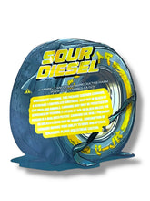 Load image into Gallery viewer, Zabores Sour Diesel Mylar Bag 3.5g shape bag - Black Unicorn Hub