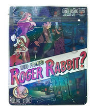 Load image into Gallery viewer, Roger Rabbit Mylar Bags 3.5g Holographic Rolling Stone Exotics - Black Unicorn Hub
