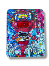 Load image into Gallery viewer, Red Slime Mylar Bag 3.5g shape bag - Black Unicorn Hub