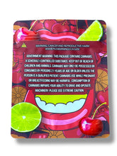 Load image into Gallery viewer, Push Pop Cherry Limeade Mylar Bag 3.5g shape bag