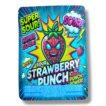 Load image into Gallery viewer, Sour Strawberry Punch 7G to 14G Mylar Bags