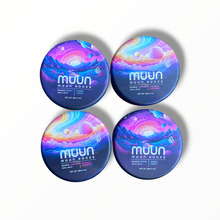 Load image into Gallery viewer, Muun Moon Rocks Mixed-Strain Variety Pack – 4 Capsules, 16 Empty 1 Oz Pods – Packaging Only