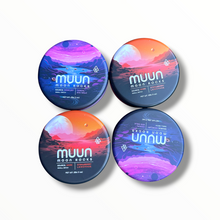 Load image into Gallery viewer, Muun Moon Rocks Mixed-Strain Variety Pack – 4 Capsules, 16 Empty 1 Oz Pods – Packaging Only
