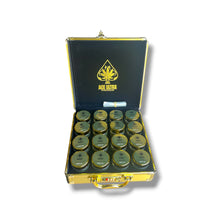 Load image into Gallery viewer, Ace Ultra Premium 1 Oz Jars with Gold Locking Display Case – 16-Count Variety Pack – Packaging Only