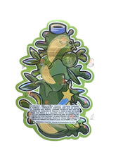 Load image into Gallery viewer, Bomb Popz Ramune Soda 3.5 grams Mylar Bag Holographic - Black Unicorn Hub