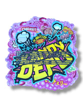 Load image into Gallery viewer, Kandy Depo Cherry Bubblegum Bomobom Mylar Bag 3.5g shape bag