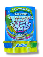 Load image into Gallery viewer, Zabores Tropical Punch Push Pop Candy Mylar Bag 3.5g shape bag