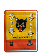 Load image into Gallery viewer, Fire Crackers Mylar Bags 3.5g Bays Finest Deep in the bag