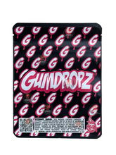 Load image into Gallery viewer, Sprinklez Gumdropz Strawberry Banana Mylar Bags 3.5g Sticker base Bag -With stickers and labels