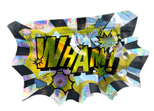 Load image into Gallery viewer, Lil Baby WHAM Gold 2023 Edition Cut Out Mylar Bags 3.5g Die Cut Holographic - Black Unicorn Hub