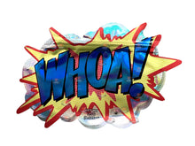 Load image into Gallery viewer, WHOA Lil Baby Cut Out Mylar Bags 3.5g Die Cut Holographic - Black Unicorn Hub