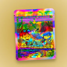 Load image into Gallery viewer, Tropical Gelato 3.5g Mylar Bag Holographic- Sherb Money Packaging Only