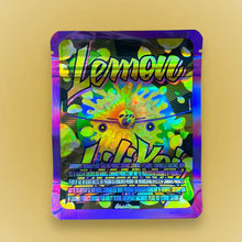 Load image into Gallery viewer, Lemon Lilikoi 3.5g Mylar Bag Holographic- Packaging Only - Black Unicorn Hub